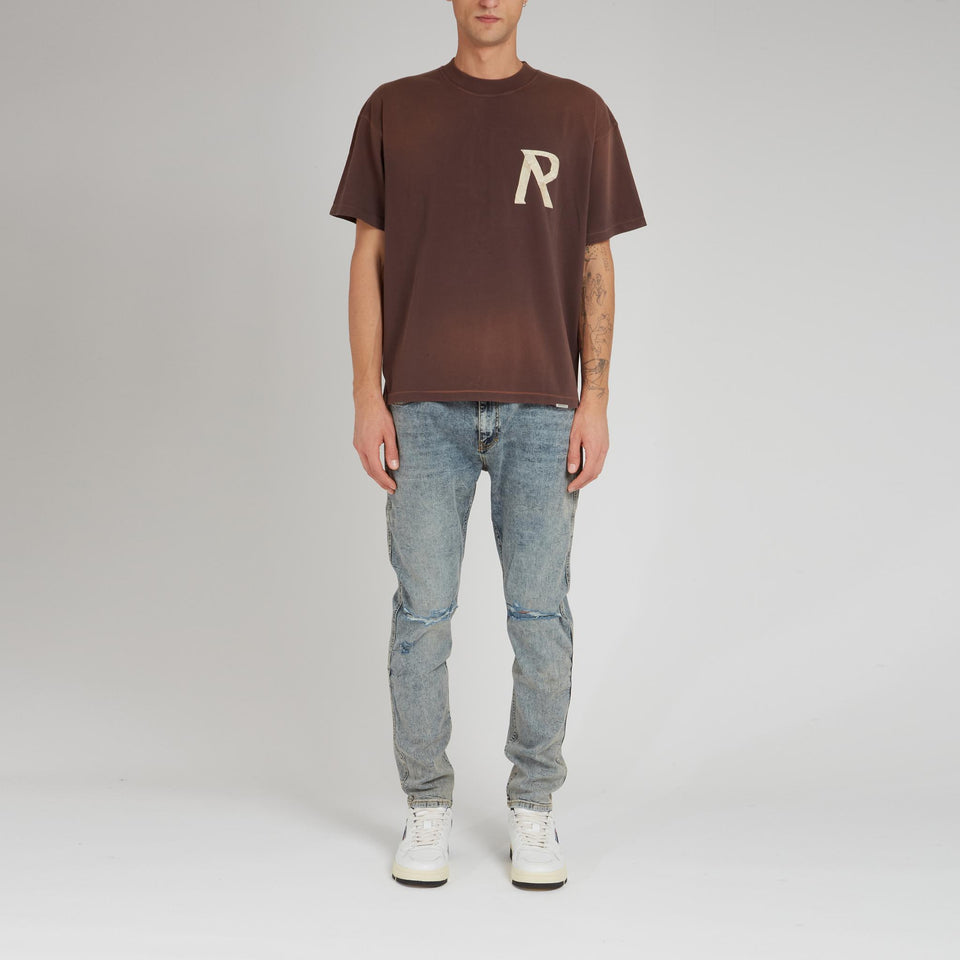 Brown Cotton T-Shirt