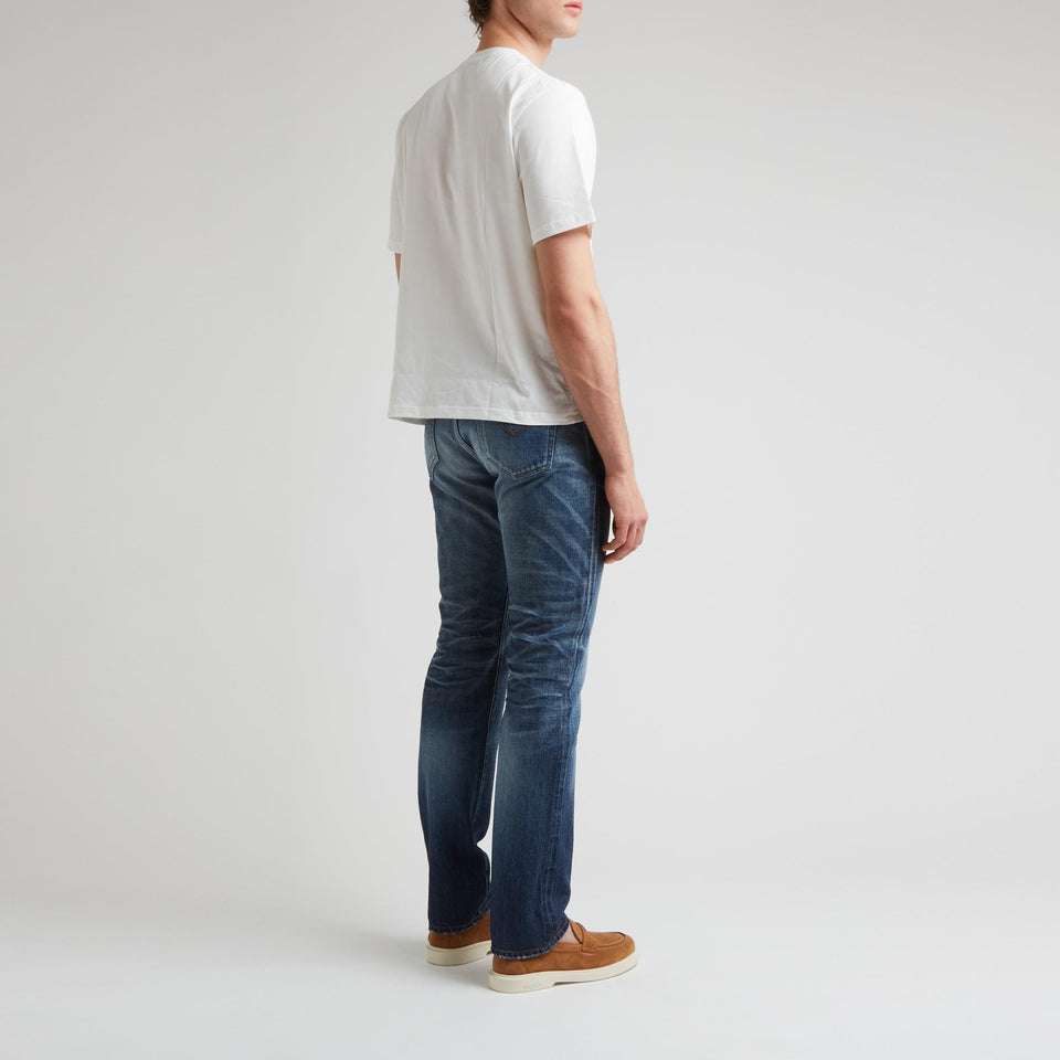 White cotton T-shirt