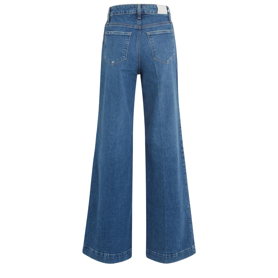 Jeans "Harper" in denim blu