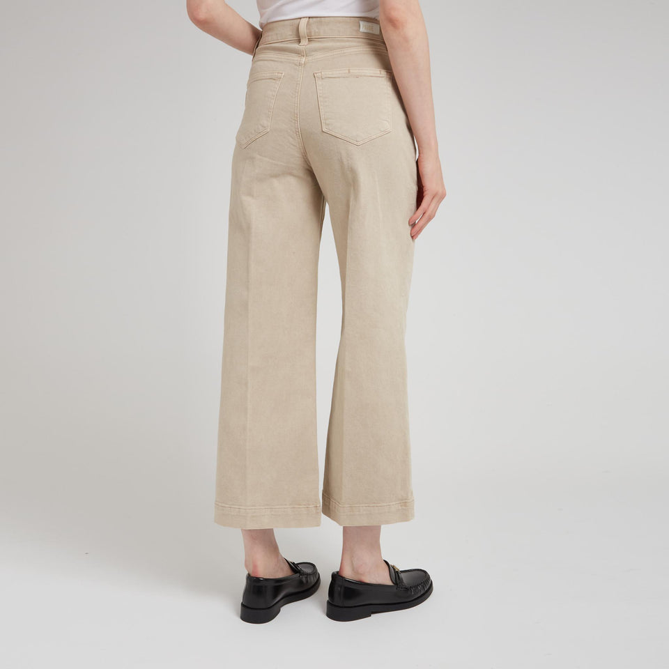 "Anessa" jeans in beige denim