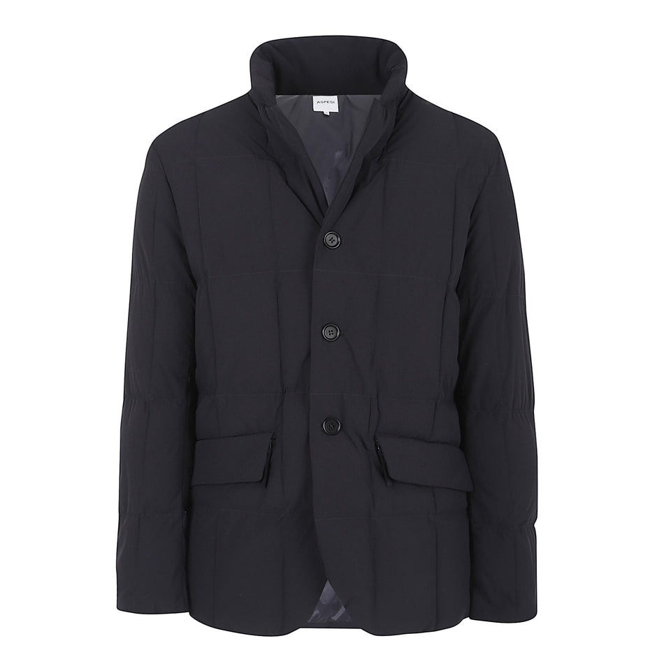 Piumino in tessuto blu 2I04 L58901101 ASPESI 