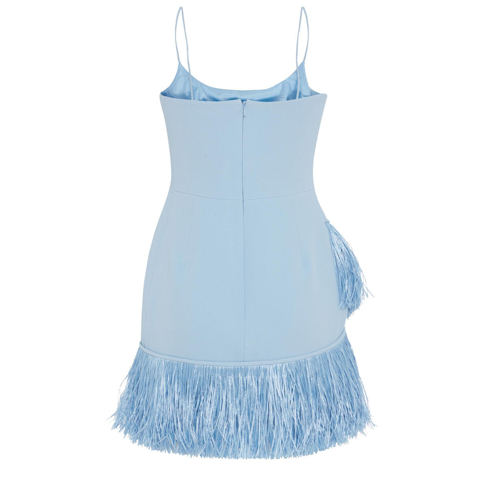 Abito in tessuto azzurro