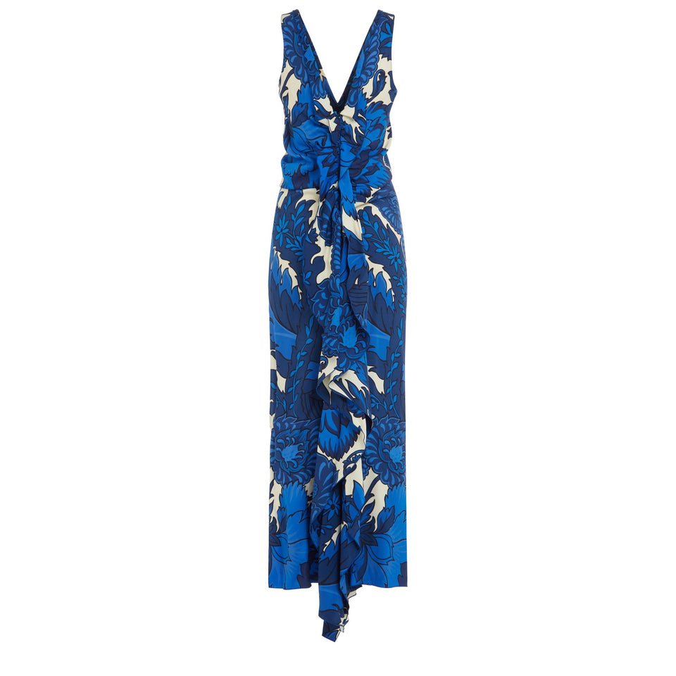 Abito in tessuto multicolor