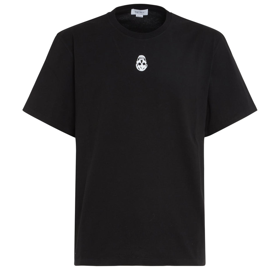 T-shirt in cotone nera