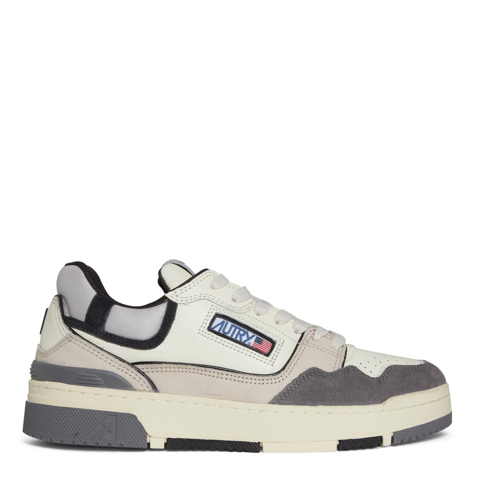 Sneakers "CLC low" in pelle multicolor ROLM UN01BLACK/GRAY AUTRY 