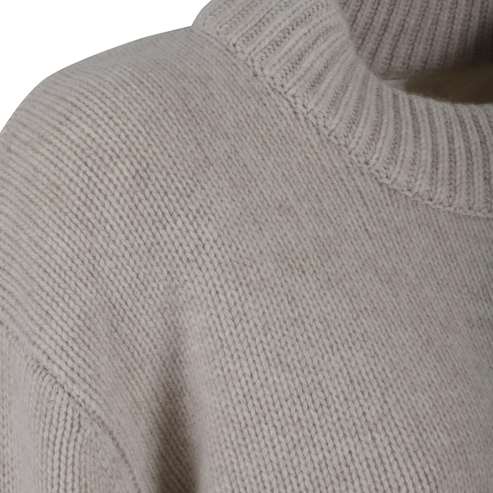 Maglia "Sony" in cashmere grigia 2022078 OY LISA YANG 