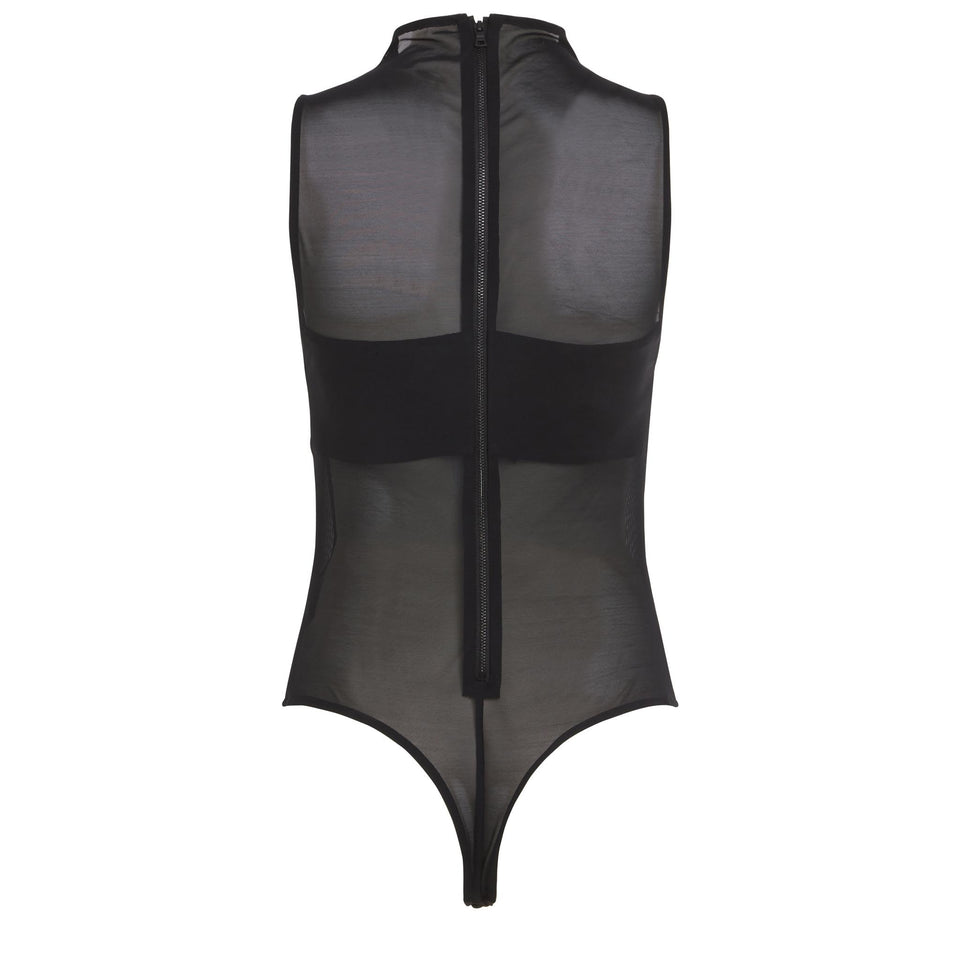 Body in tessuto nero