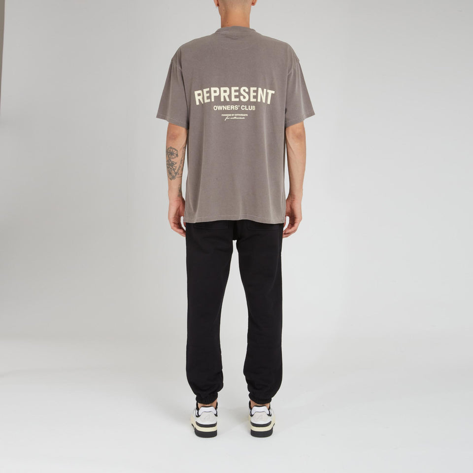 ''Owners club'' t-shirt in gray cotton
