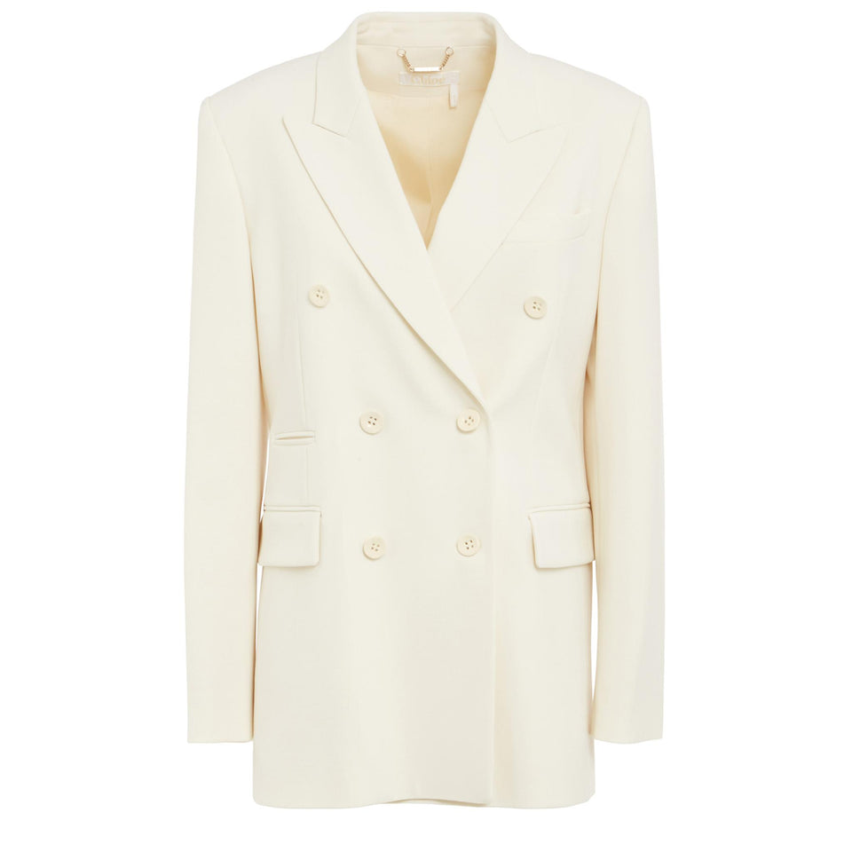 Giacca in lana beige - GIO MORETTI