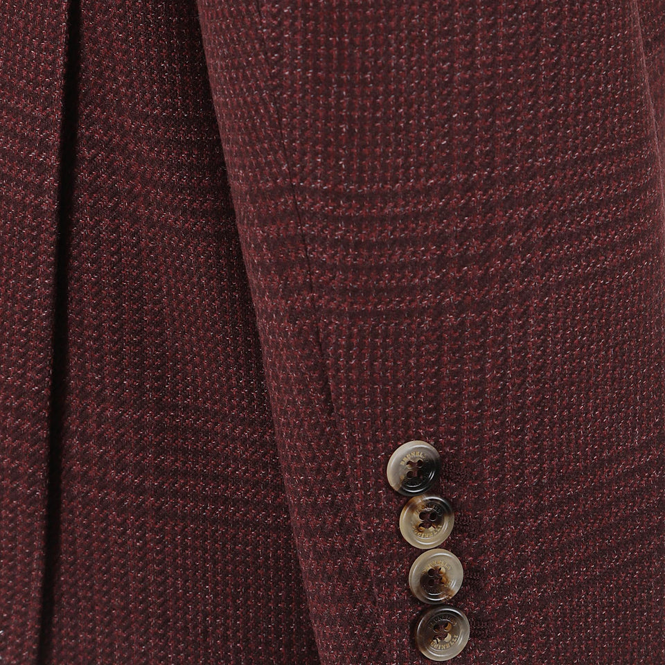 Blazer in lana bordeaux MV4127BTD C024 BRUNELLO CUCINELLI 