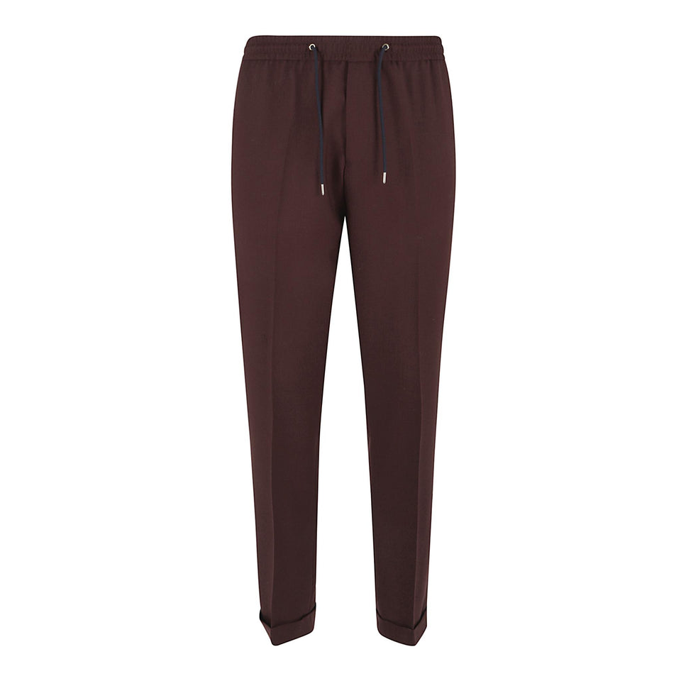 Pantalone in lana bordeaux M1R921T G0000129A PAUL SMITH 