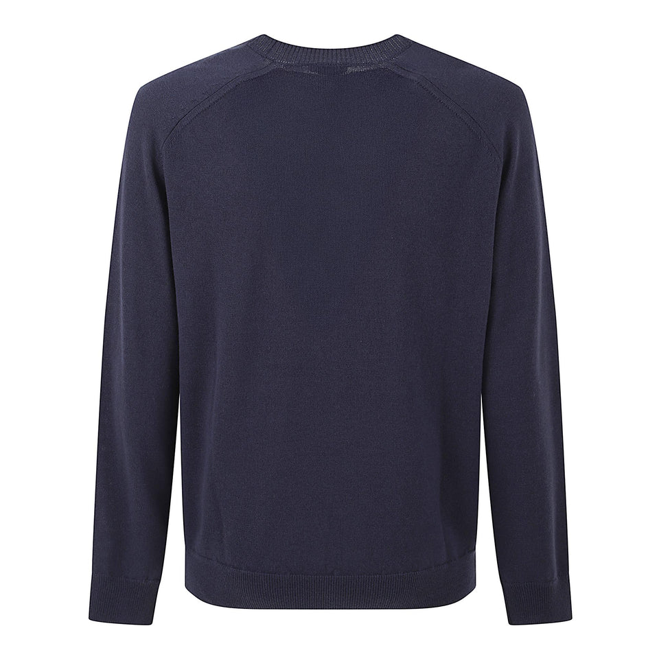 Maglia in lana blu RUGK68A2 400B06-001 ZEGNA 