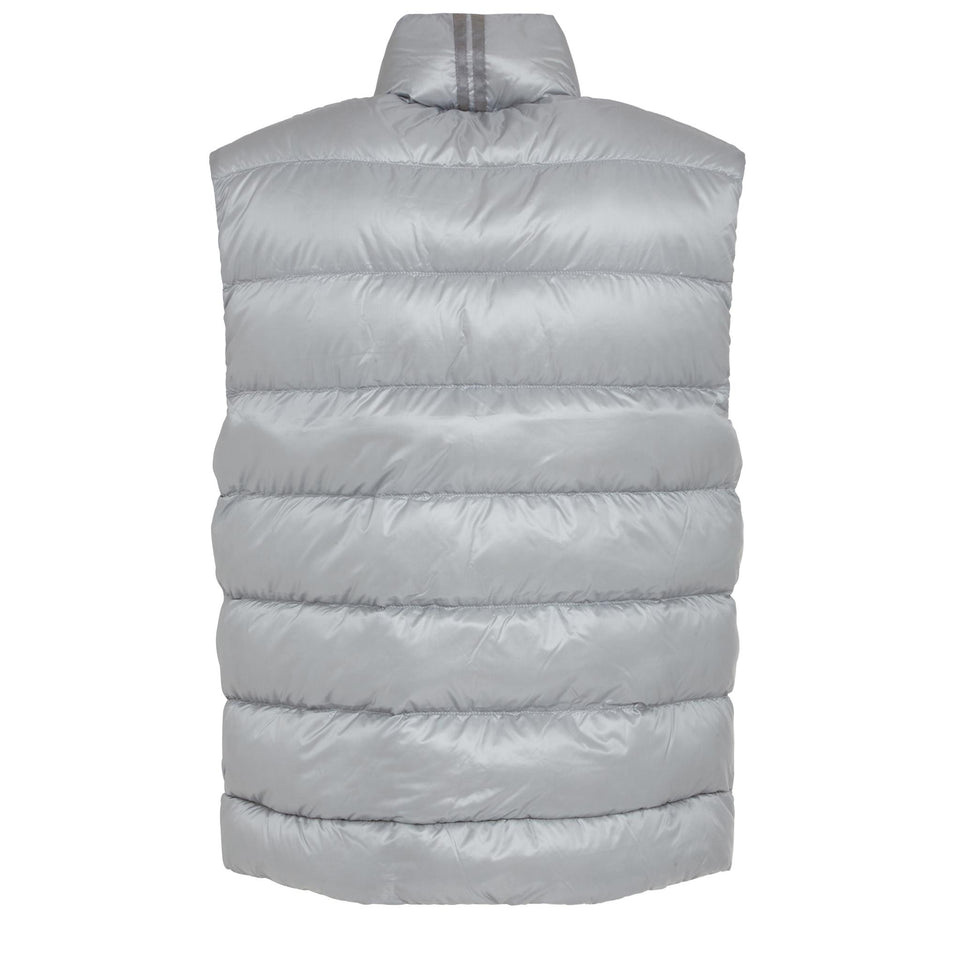 Gilet imbottito "Crofton" in tessuto grigio