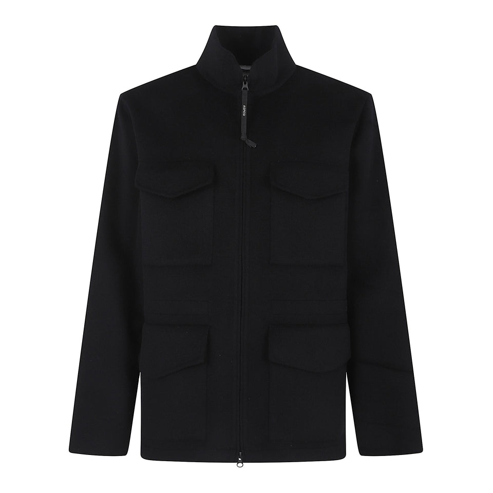 Giubbotto in lana nero CG84 P51712098 ASPESI 