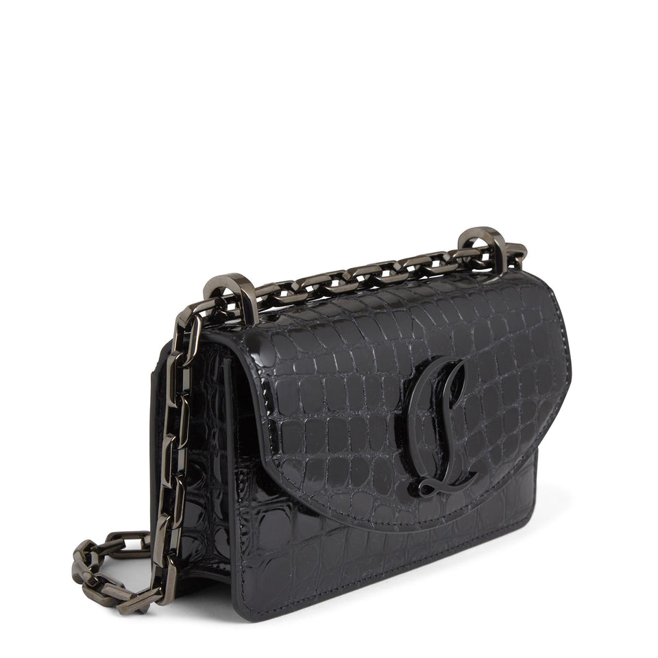 Borsa ''Loubi54 Mini'' in pelle nera