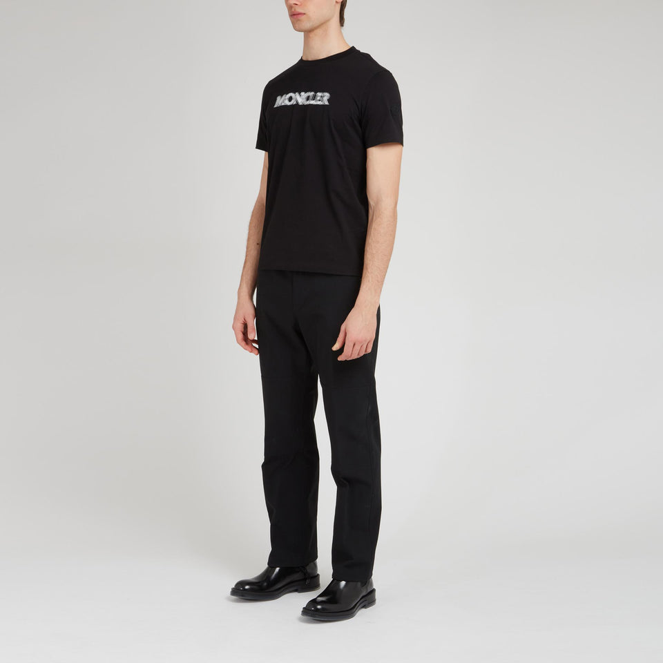 T-shirt in cotone nera