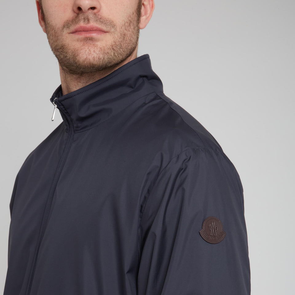 "Meidassa" jacket in blue fabric