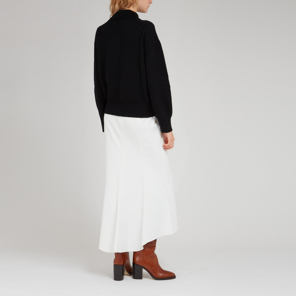 Maglia in cashmere nera