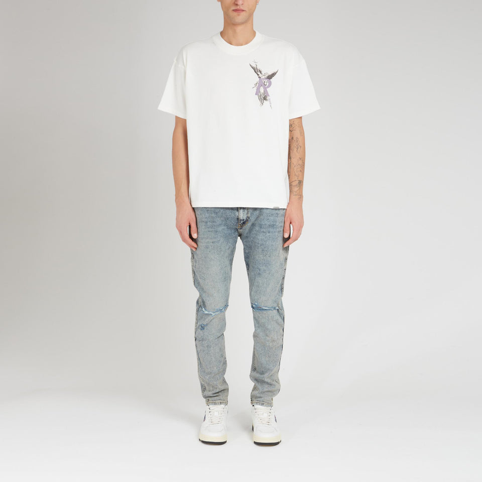 White cotton T-shirt