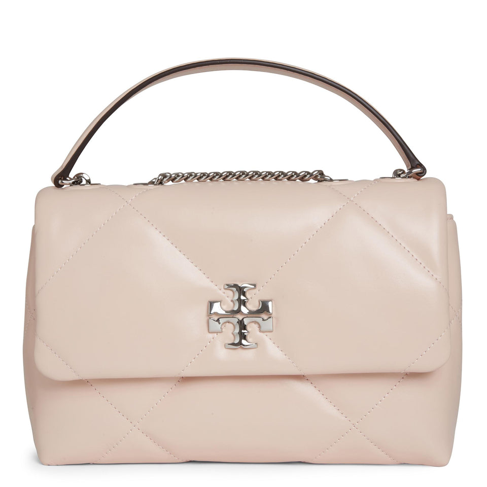 Borsa "Kira Diamond Small" in pelle rosa 154706 653 TORY BURCH 
