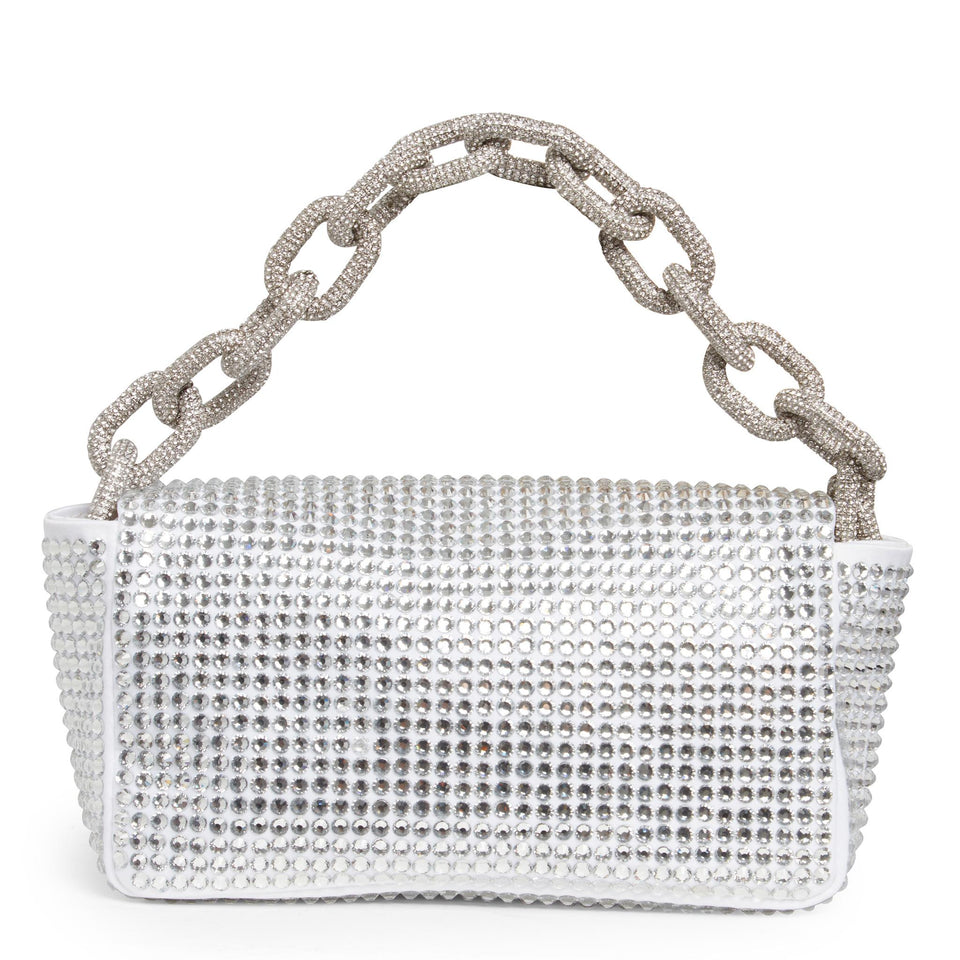 White fabric mini bag