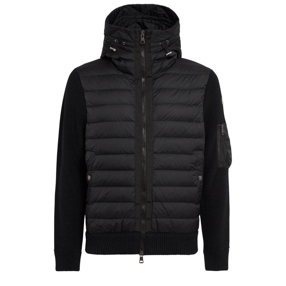 Cardigan in tessuto nero - GIO MORETTI