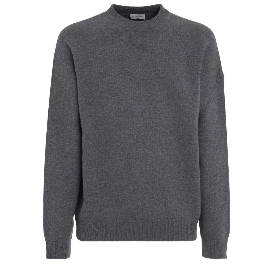 Grey wool sweater