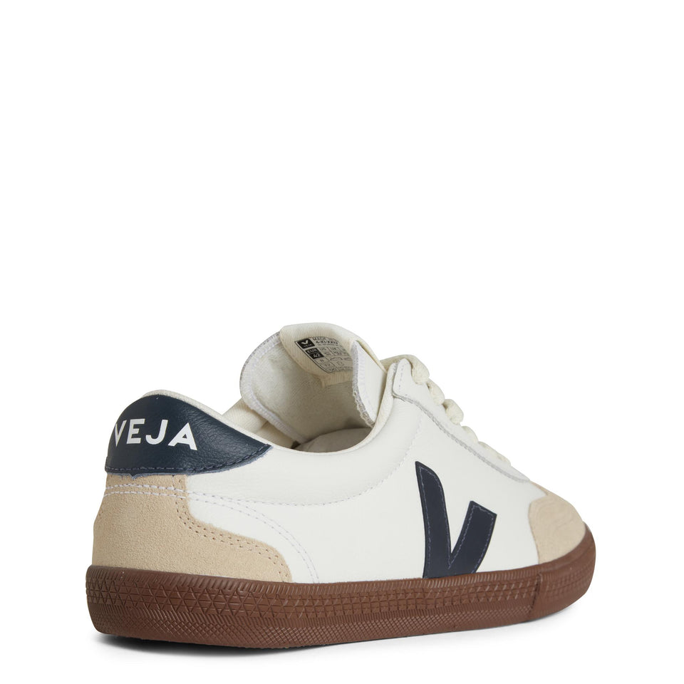 Sneakers ''Volley'' in pelle bianca e blu VO2003531 MULTI VEJA 