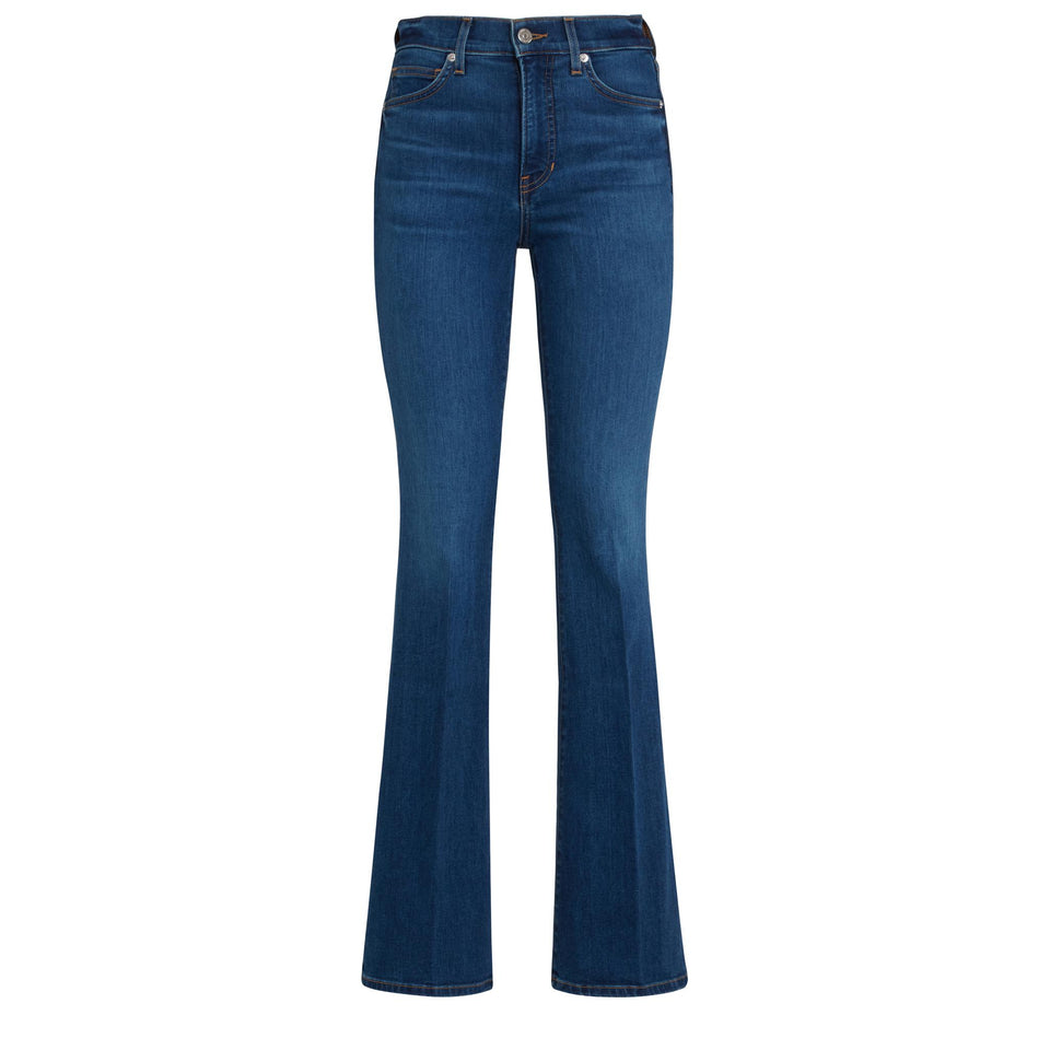 Jeans "Beverly" in denim blu