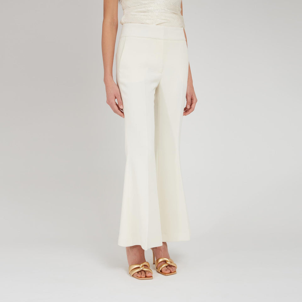 Pantalone "Marsh" in lana bianco