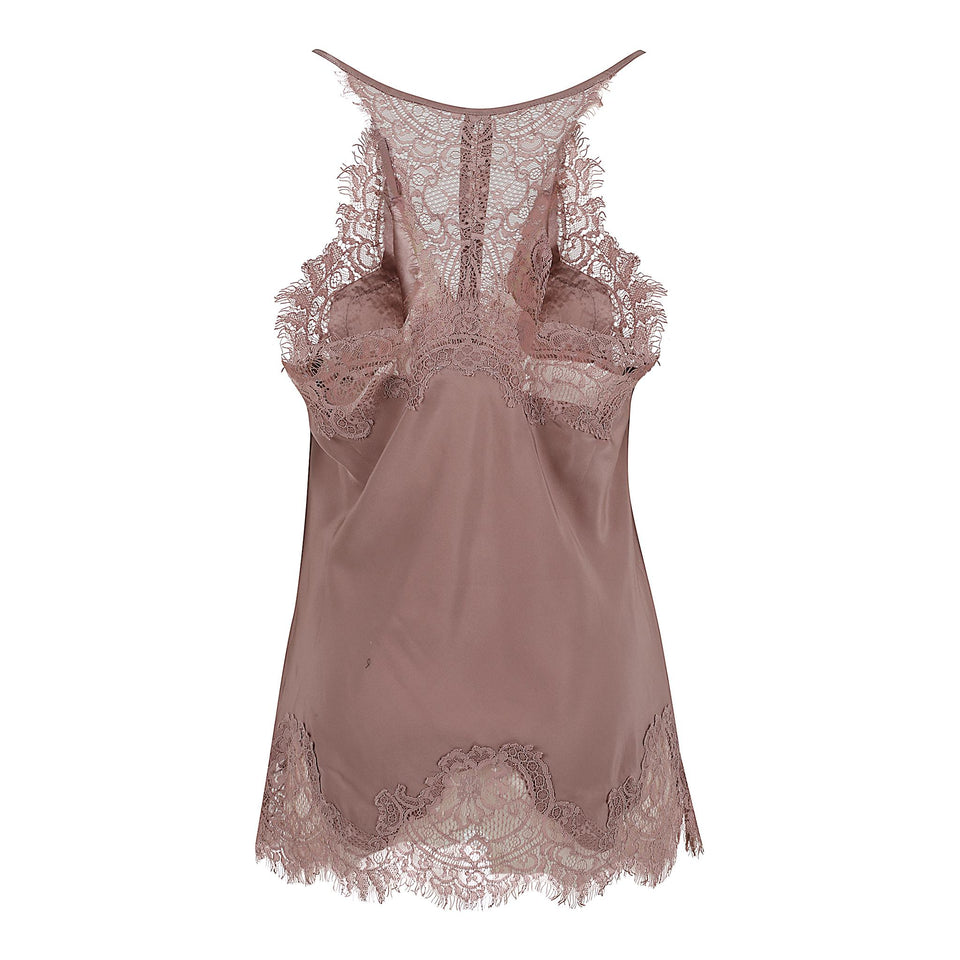 Canotta in seta rosa GH963 E05 GOLD HAWK 