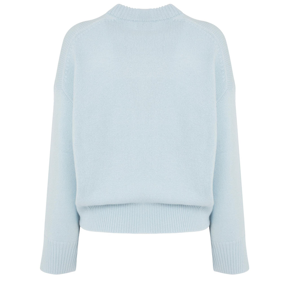 Light blue cashmere sweater