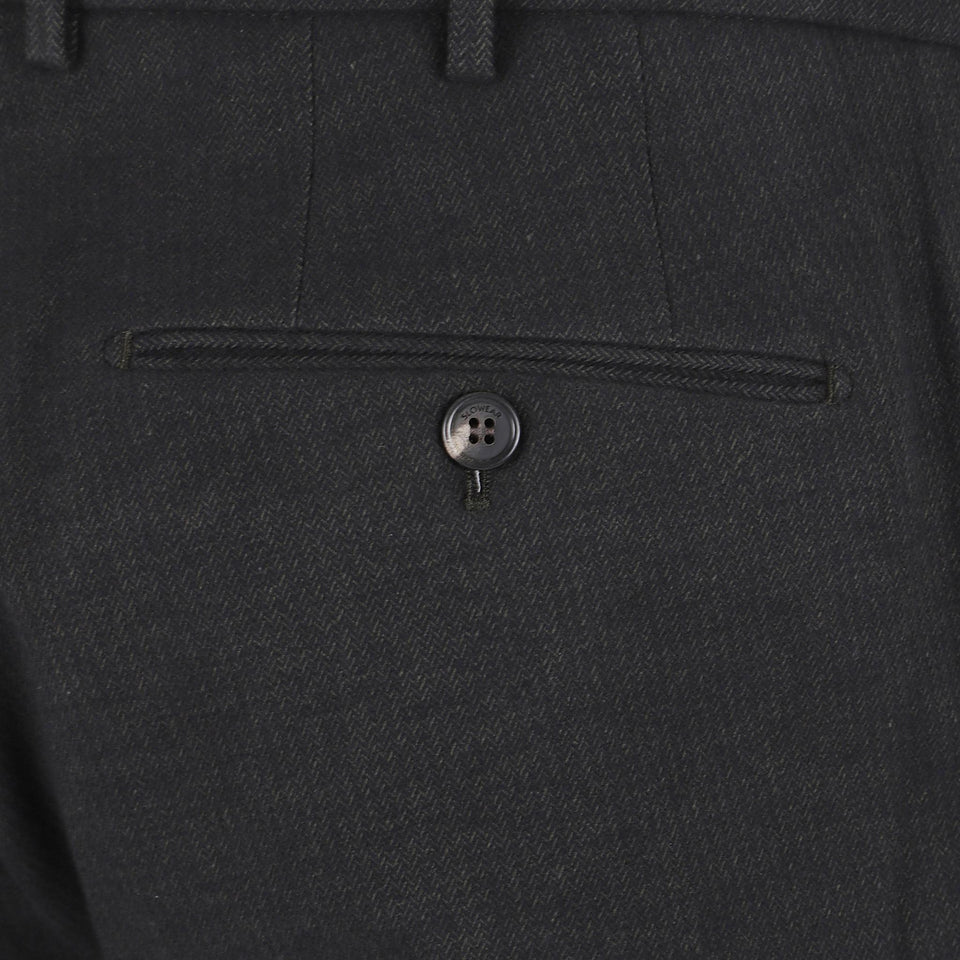 Pantalone sartoriale in lana grigio 1T0080 40973720 INCOTEX 