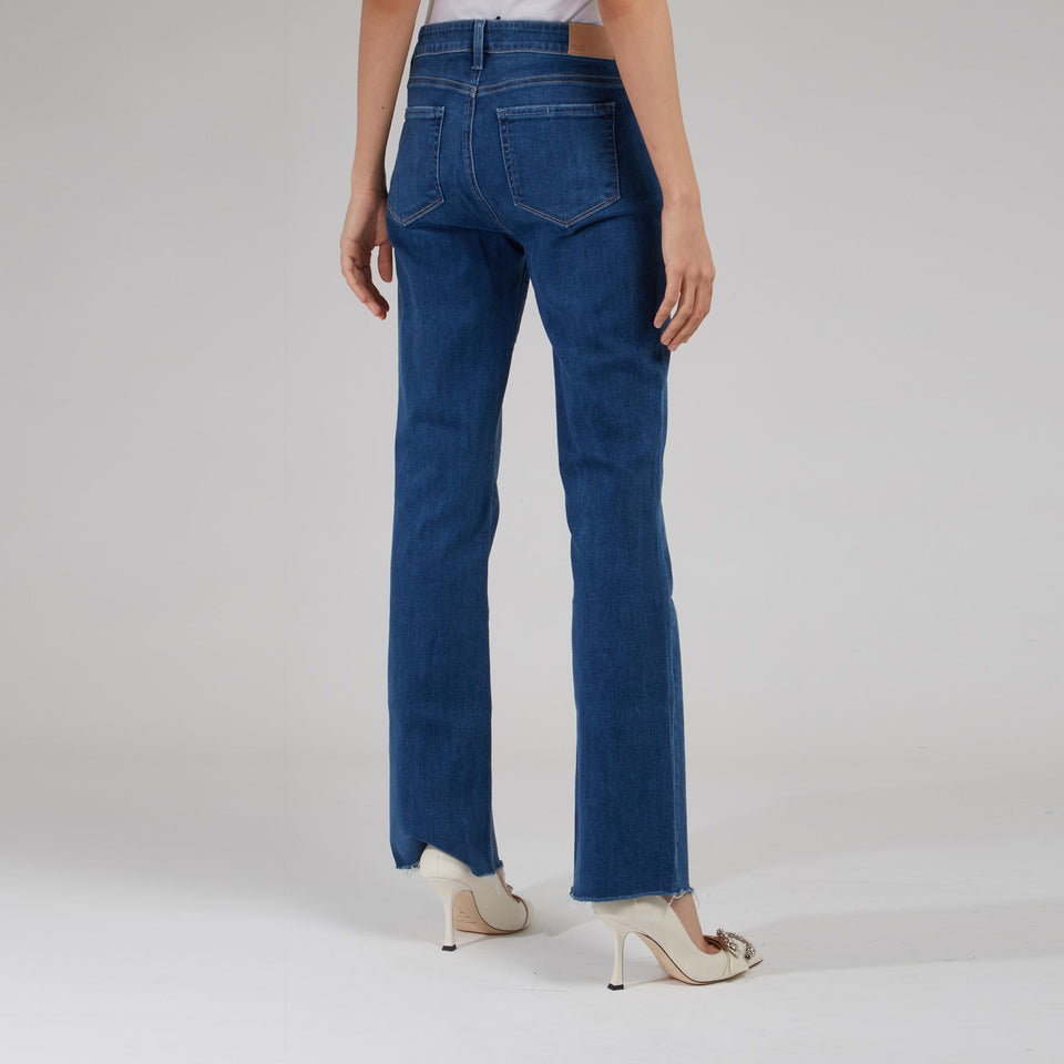 Jeans ''Manhattan Boot'' in denim blu - GIO MORETTI