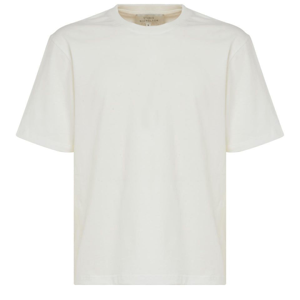 White cotton T-shirt