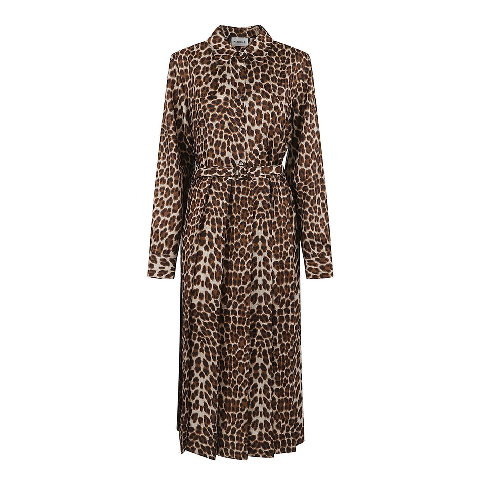 Abito in tessuto multicolor D726075 STAIN808 P.A.R.O.S.H. 