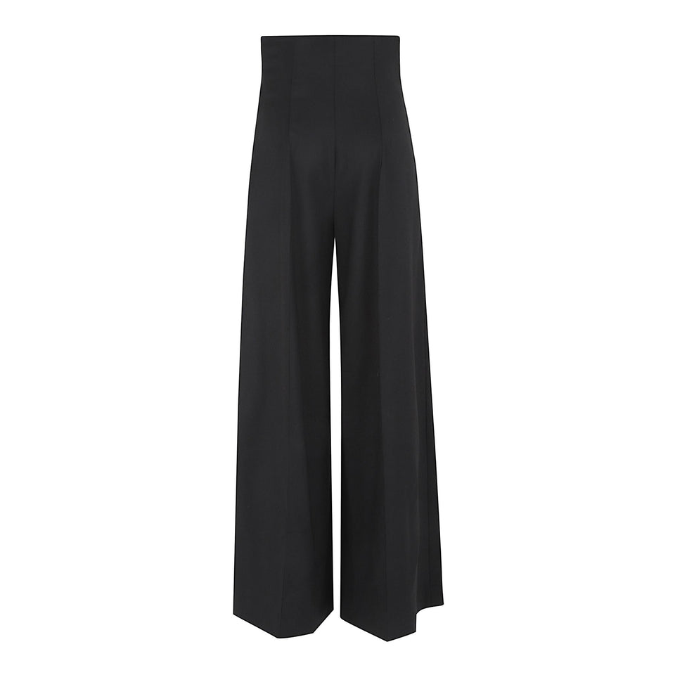 Pantaloni in lana neri PA007 WV0324U9000 NINA RICCI 