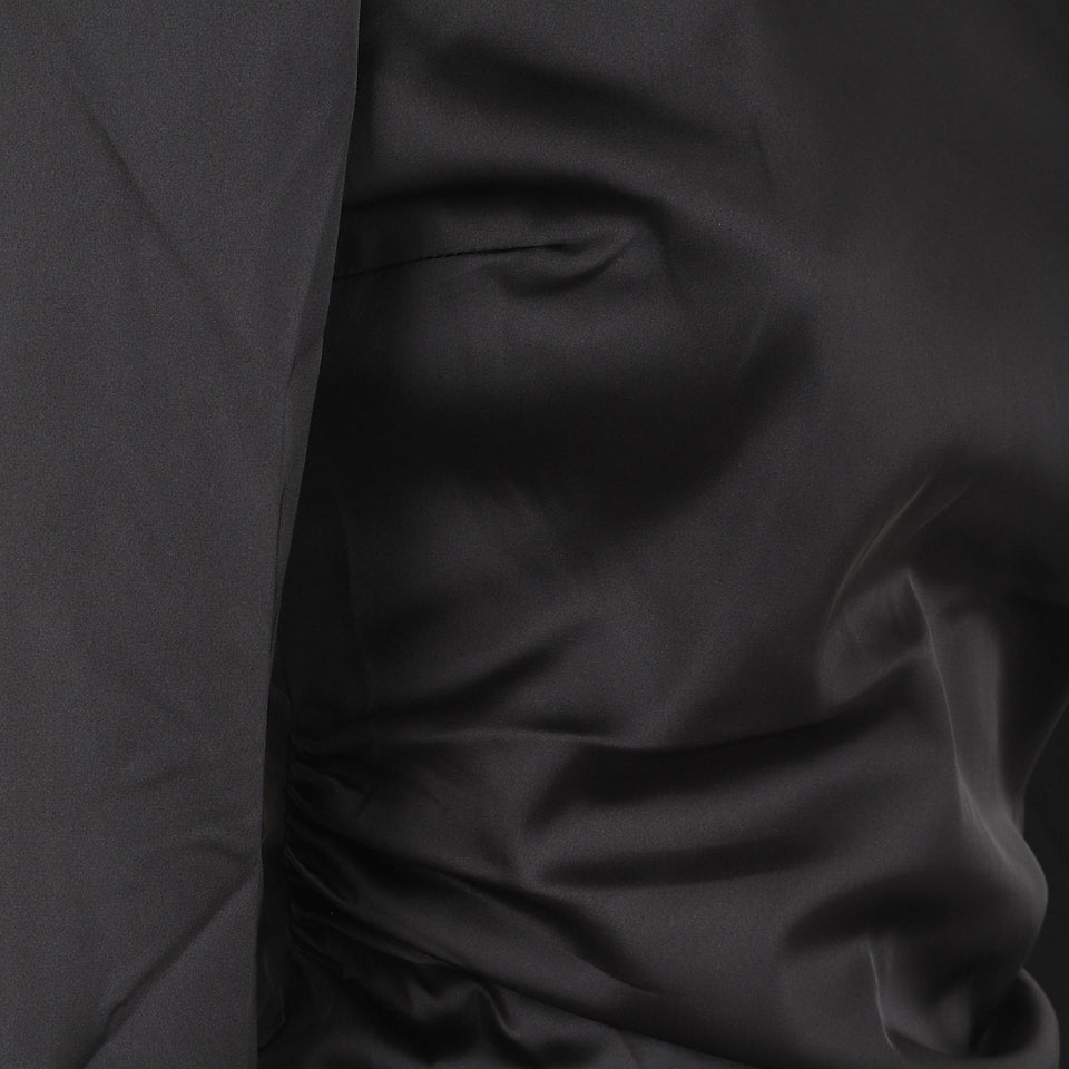 Abito in satin nero 114954100 100 ROTATE CAPSULE 