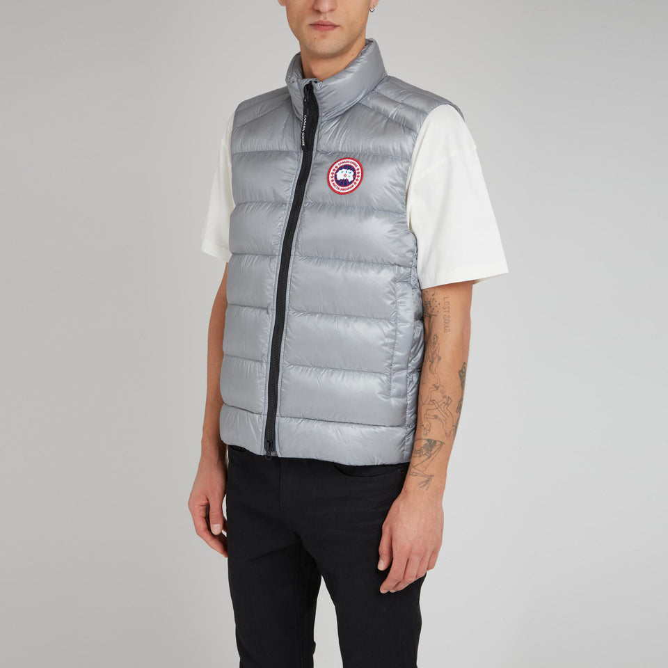 Gilet imbottito "Crofton" in tessuto grigio