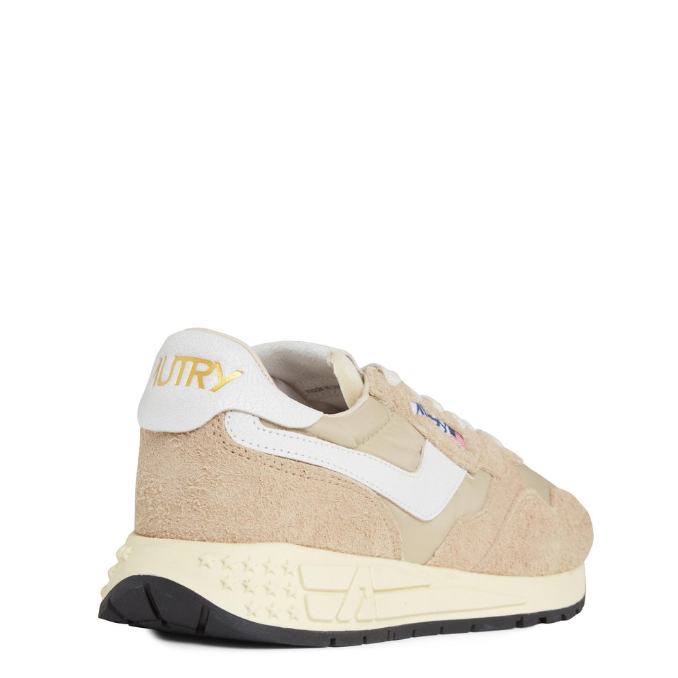 Sneakers "Reelwind" in suede beige WWLW-NC14 WHT/FILLER AUTRY 