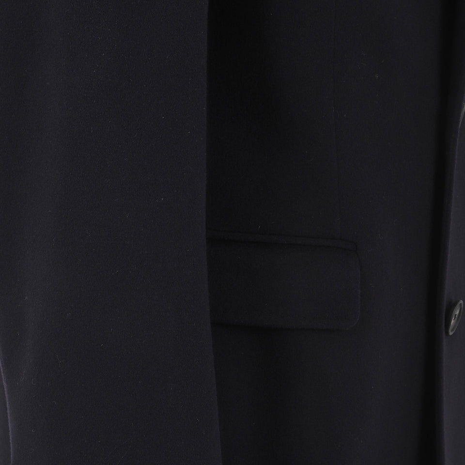 Cappotto in lana blu CFBM13B 3500011254 TAGLIATORE 