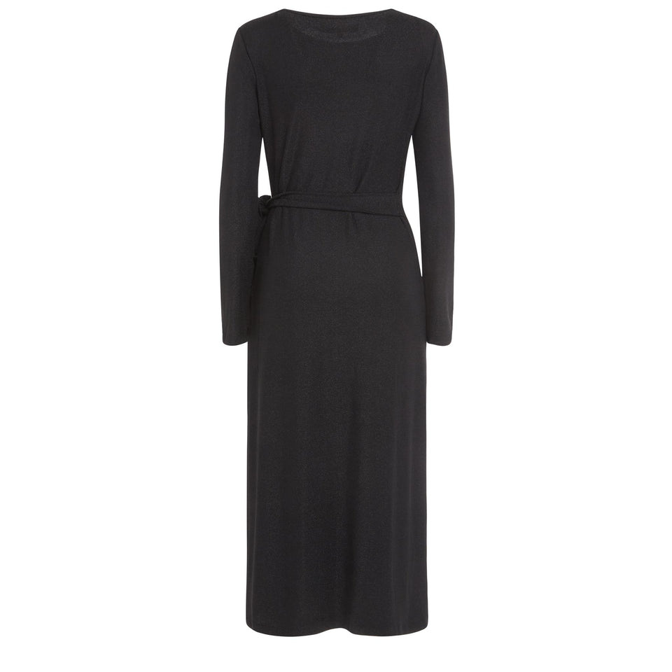 Abito "Simona" in jersey nero