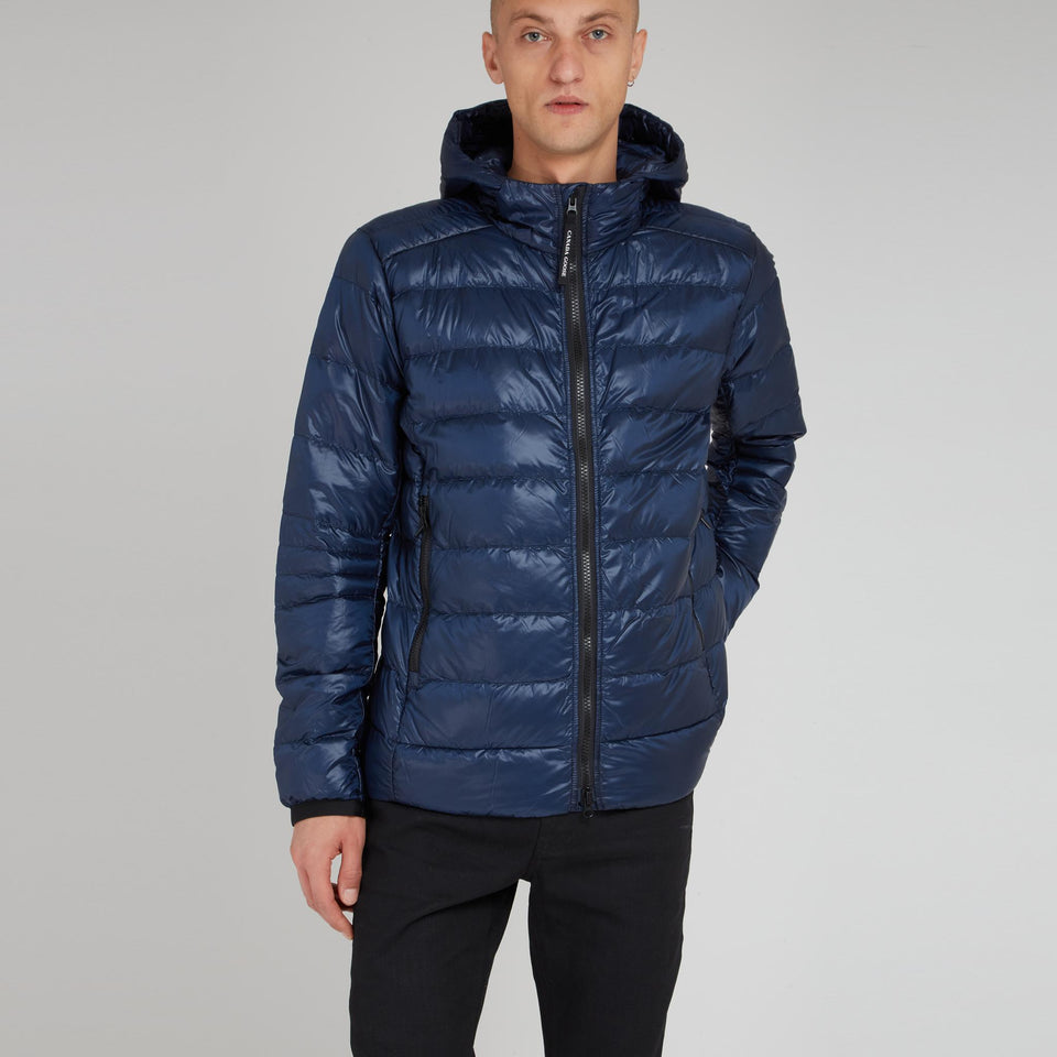 Piumino "Crofton" in tessuto blu