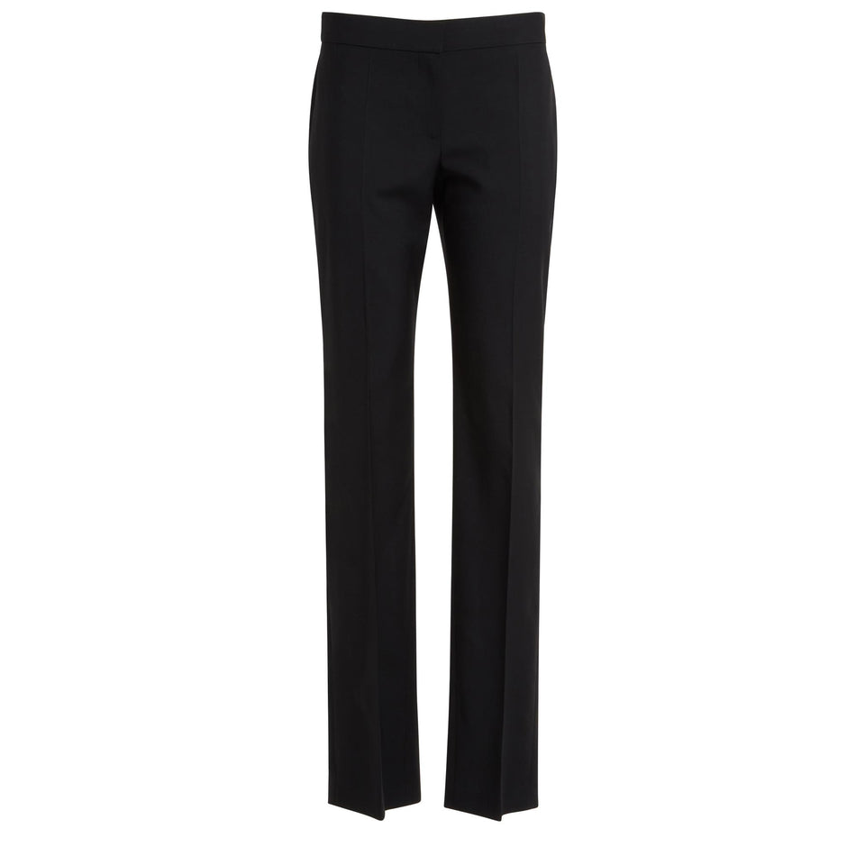 Pantalone sartoriale in tessuto nero