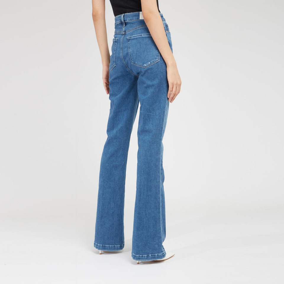 Jeans "Iconic" in cotone blu - GIO MORETTI