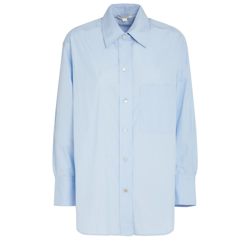 Camicia in cotone azzurra - GIO MORETTI