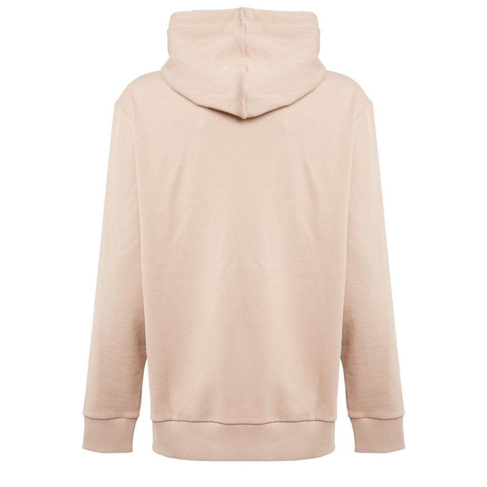 Beige cotton sweatshirt