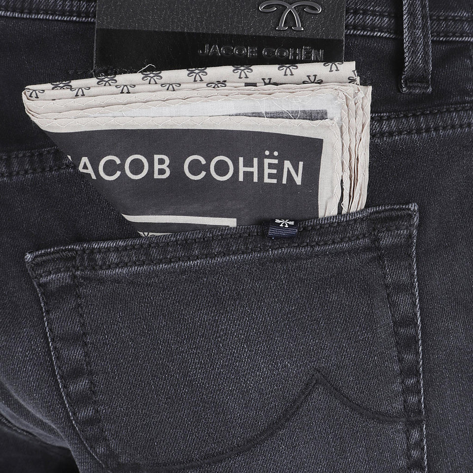 Jeans in denim nero QE006030 S3622500D JACOB COHEN 