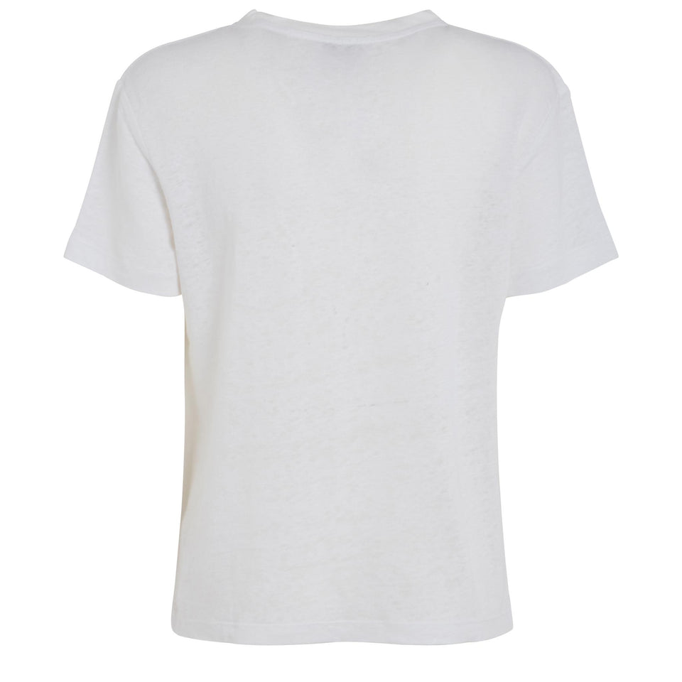 White cotton T-shirt