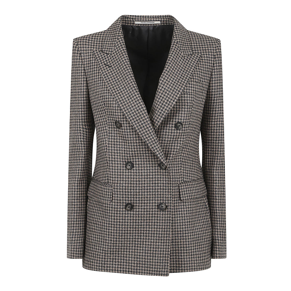 Giacca doppio petto in lana multicolor J-PARIGI10B H70026G1189 TAGLIATORE 